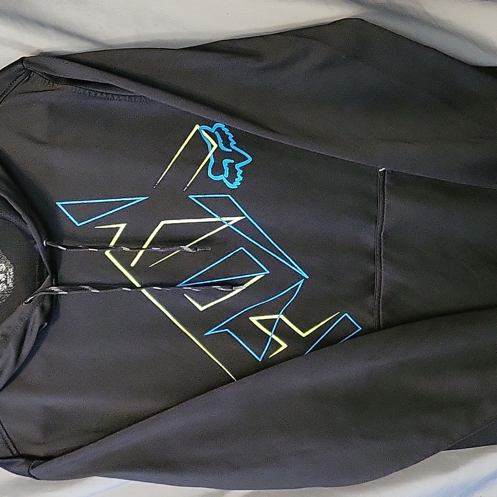 Fox Head Black LG Hoodie